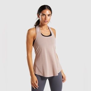 Gymshark Ark Halter Neck Vest - Taupe